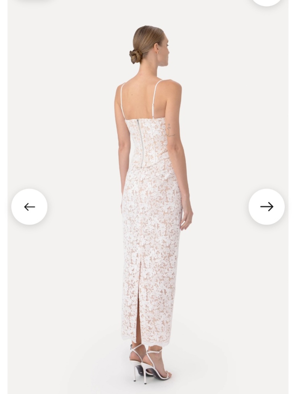 Sau Lee NWT Roma Lace Top & Skirt Set - Picture 3 of 11